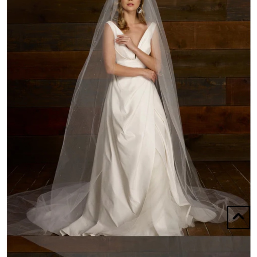 Rhinestone Cathedral Wedding Veil